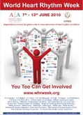 StopAfib.org Announces Participation in World Heart Rhythm Week 2010 and Global 